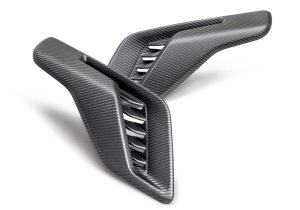 Ford F-150 Raptor Fender Vent Set - Right And Left - Ford Racing - Carbon Fiber - Matte - `21-`24 Ford F-150 Raptor Fender Vent Set - Right And Left - Ford Racing - Carbon Fiber - Matte - `21-`24
